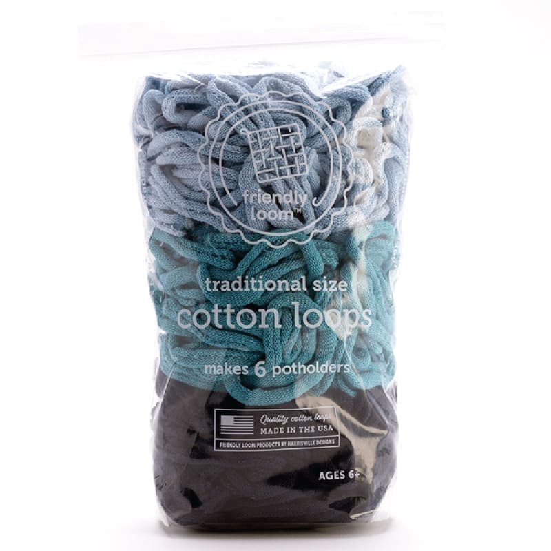 Friendly Loom Potholder Cotton Loops - Atlantic