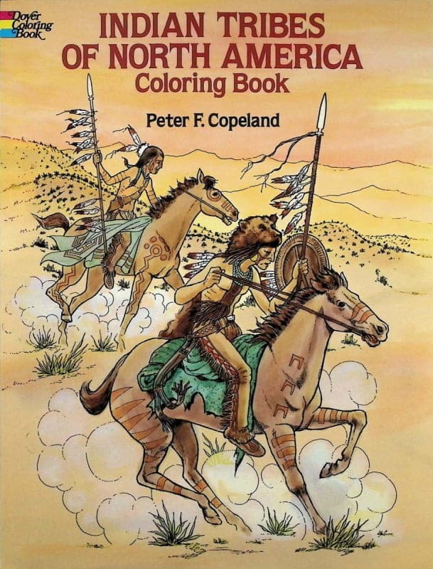 Indian Tribes of North America Coloring Book