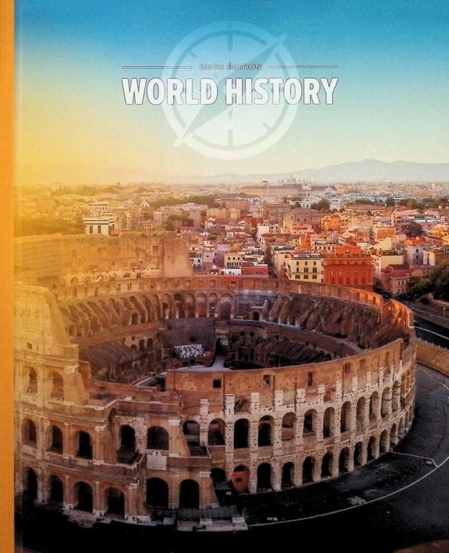 BJU Press World History 10 Student Text 6th