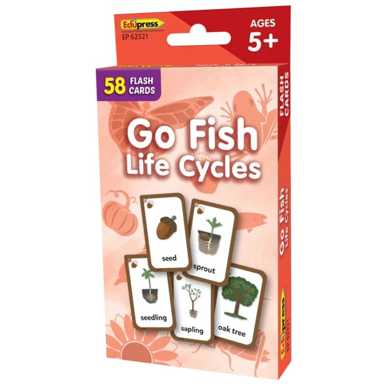 Flash Cards - Go Fish: Life Cycles
