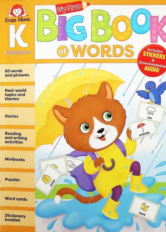 My First Big Book of Words, Grade K