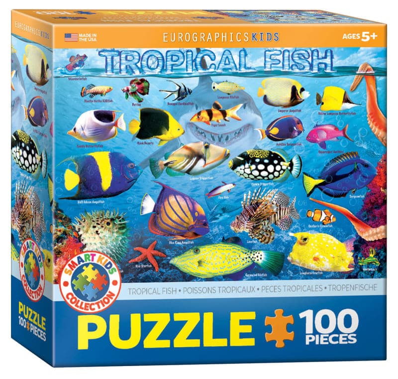 Eurographics Kids Tropical Fish Puzzle - 100