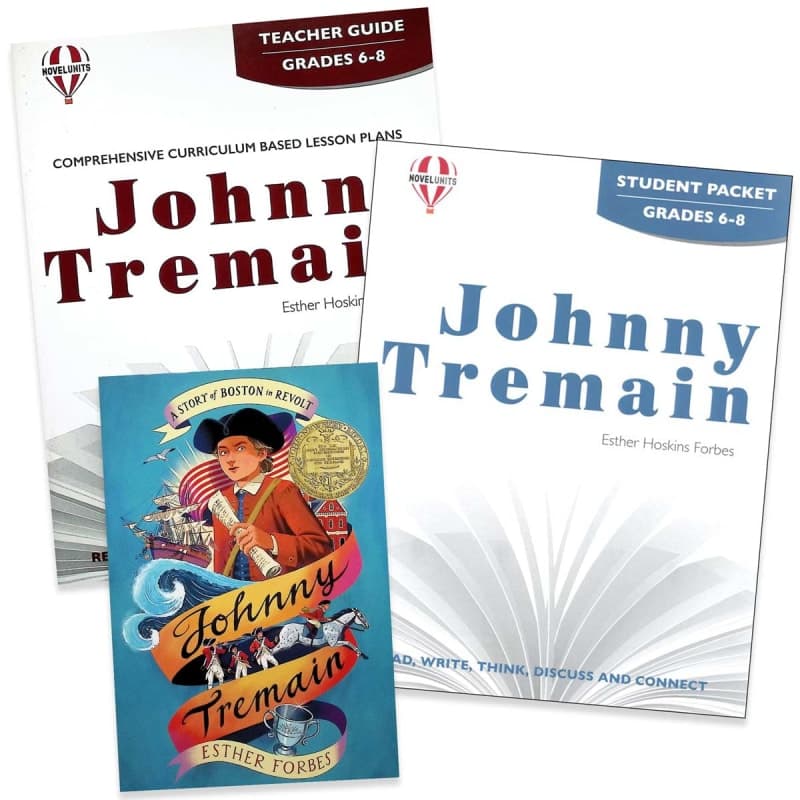 Novel Units Johnny Tremain Set