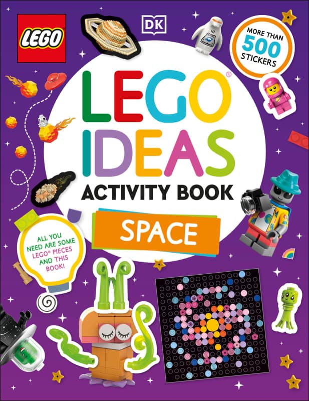 DK LEGO Ideas Activity Book: Space | Over 500