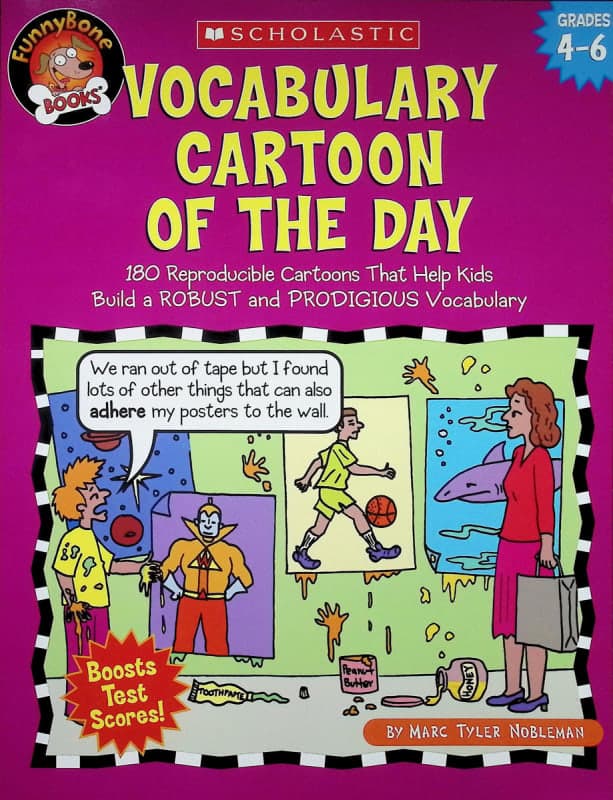 Vocabulary Cartoon of the Day (Grades 4-6)