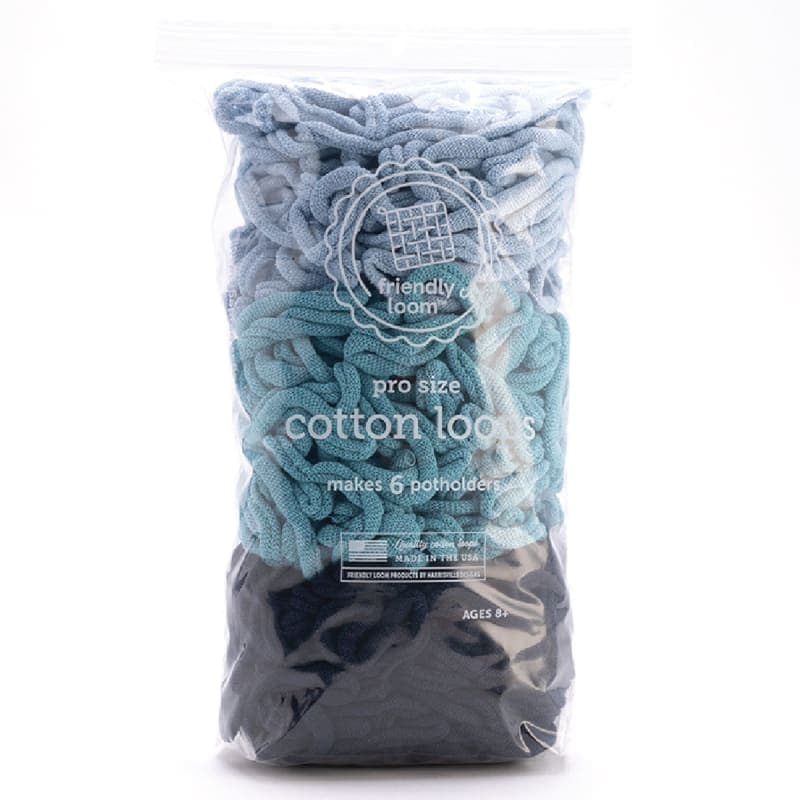 Friendly Loom Potholder Cotton Loops - Atlantic