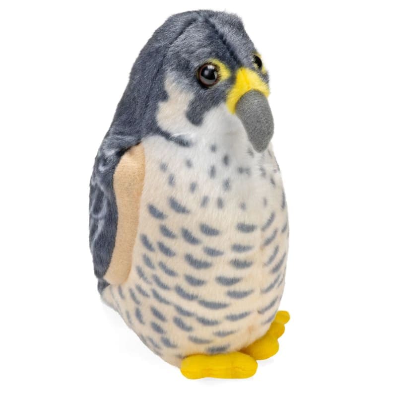 Audubon Bird: Peregrine Falcon Plush With Real
