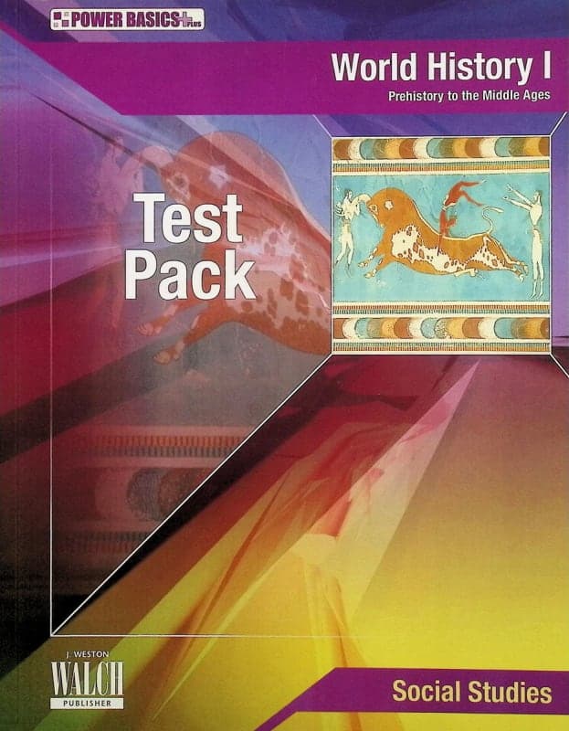 Power Basics: World History I Test Pack & Answer