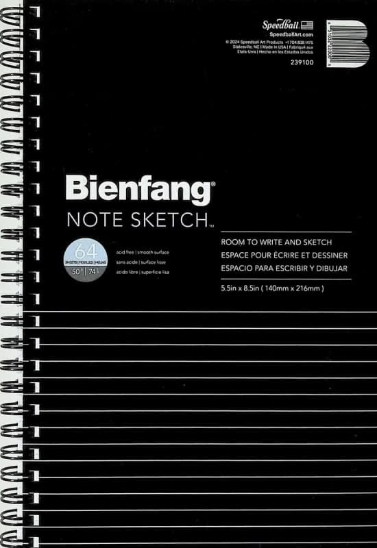 NoteSketch - Horizontal 5.5" x 8.5"