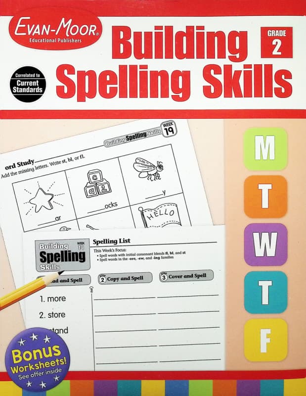 Building Spelling Skills Grade 2