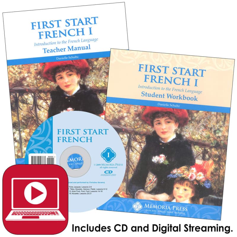 Memoria Press First Start French 1 Set