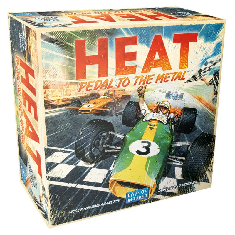 Heat: Pedal to the Metal Car Racing Board Game |