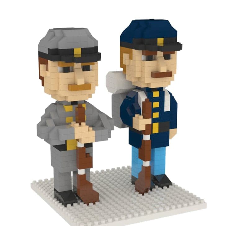 Mini Building Blocks: Civil War Soldiers (477