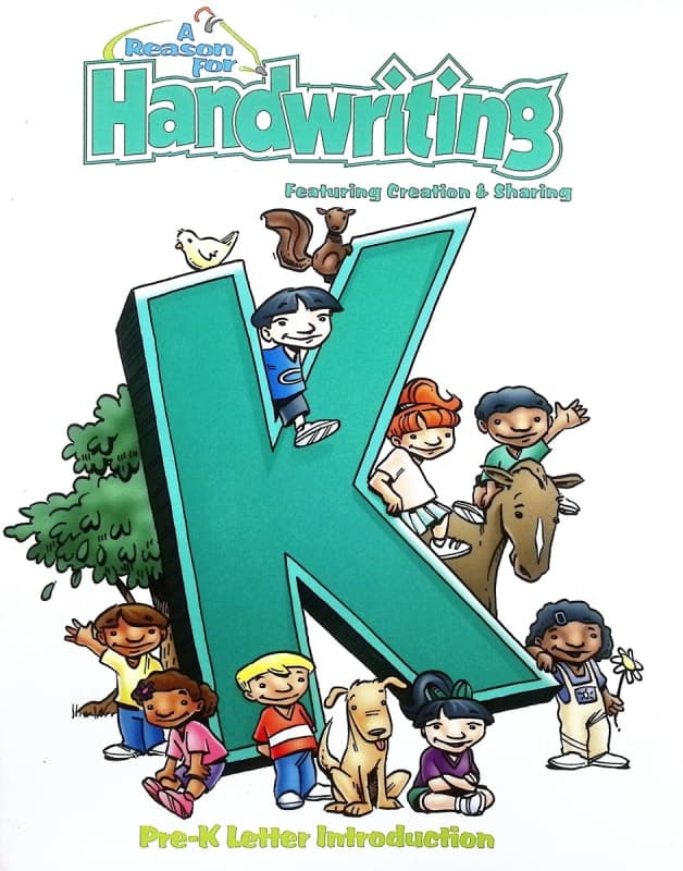 A Reason for Handwriting Pre-K Letter