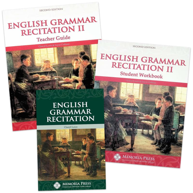 Memoria Press English Grammar Recitation Book II