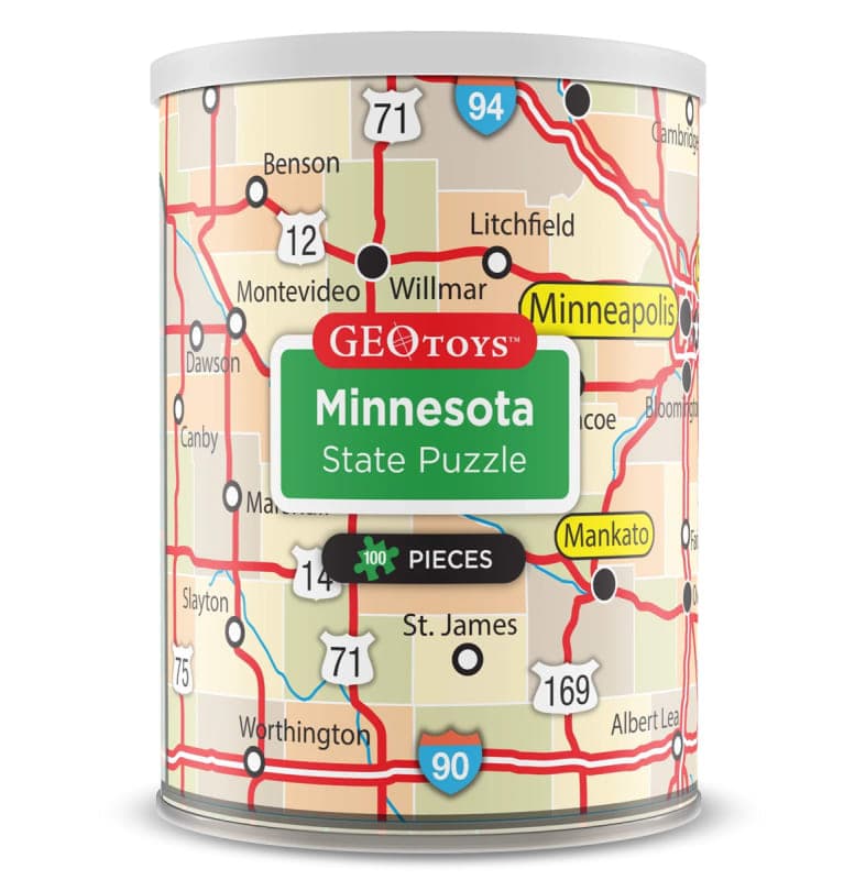 Minnesota Mini Puzzle - 100 pieces