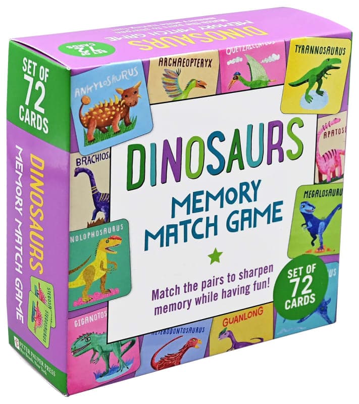Memory Match Game - Dinosaurs