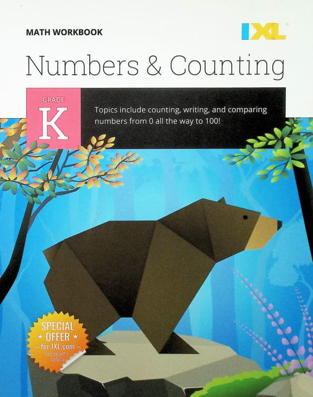 IXL Kindergarten Numbers & Counting Workbook (IXL