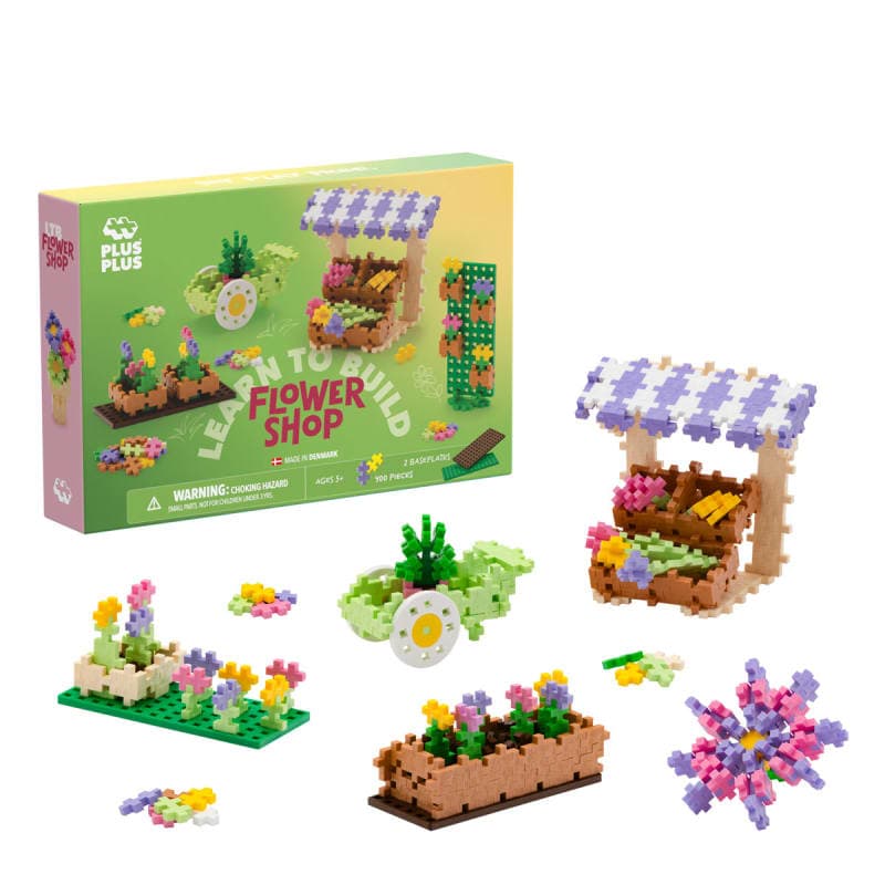 Plus-Plus Learn to Build - Flower Shop