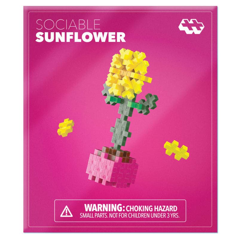 Plus-Plus Sociable Sunflower - Playful Plant