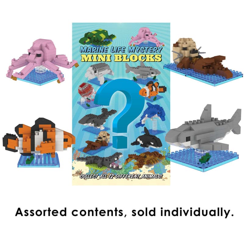 Mystery Mini Blocks: Marine Life Mystery
