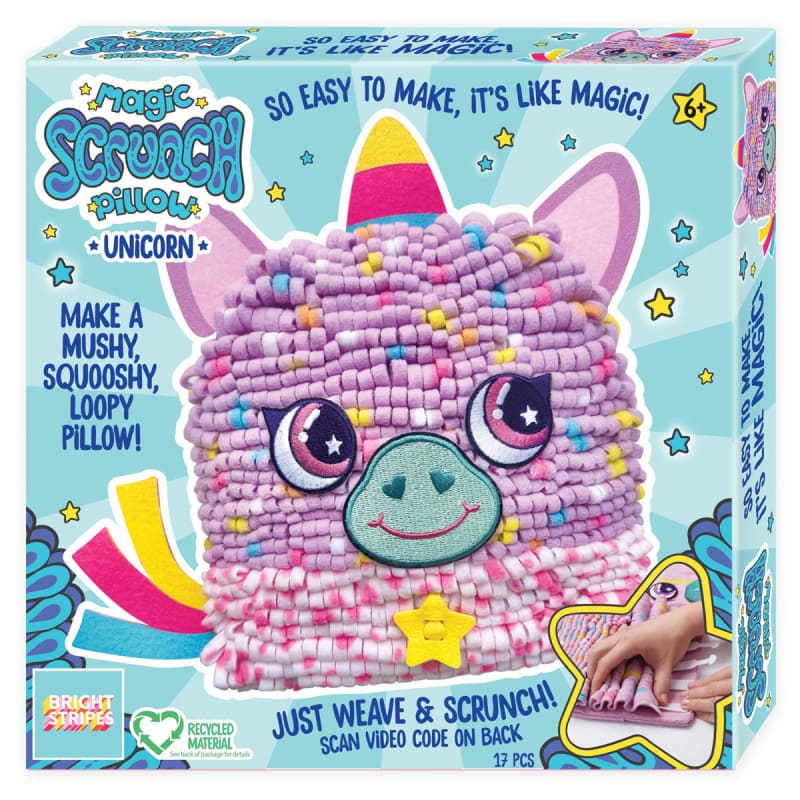 Magic Scrunch Pillow - Unicorn