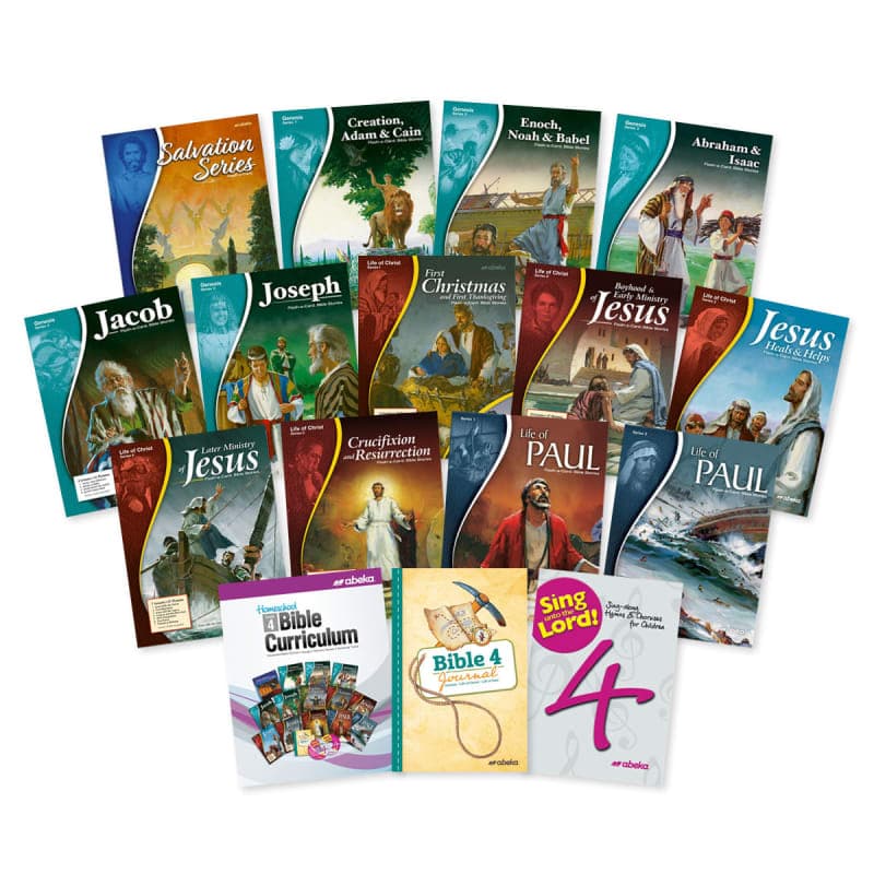 Abeka Homeschool Grade 4 Bible Kit