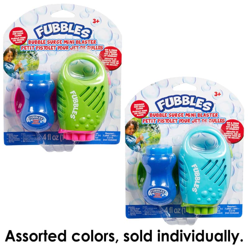 Fubbles Bubble Surge Mini Blaster