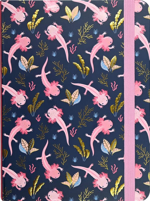 Axolotls Journal (Midsize Format)