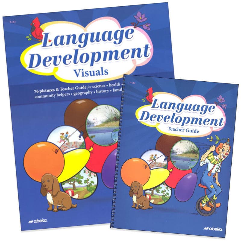 Abeka Language Development Visuals (76 Visuals) &