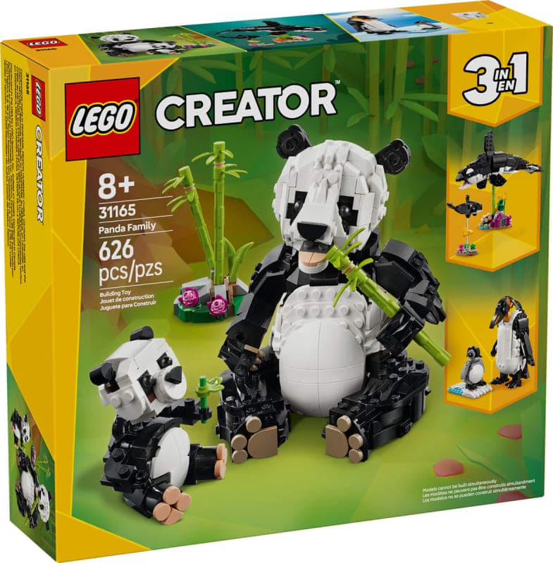 LEGO Creator Wild Animals: Panda Family 3-in-1
