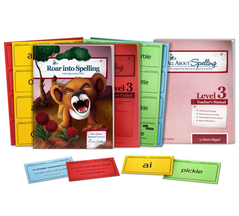 All About Spelling Level 3 Materials (Color