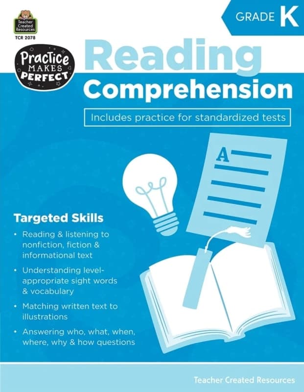 Reading Comprehension Grade K (Practice Makes
