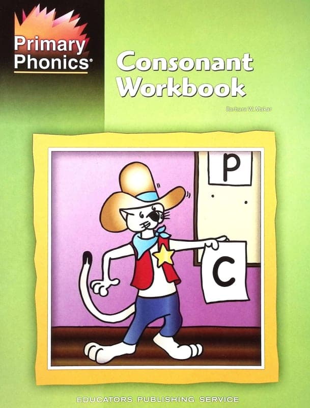 Primary Phonics Consonant Book