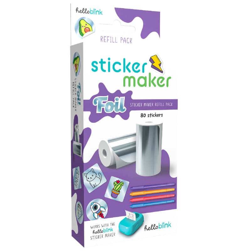 Hello Blink Sticker Maker Foil Refill Pack