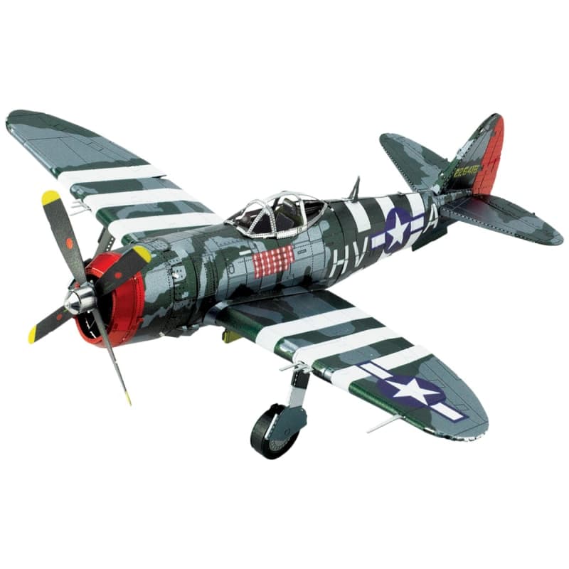 P-47 Thunderbolt - Color (Metal Earth 3D Laser