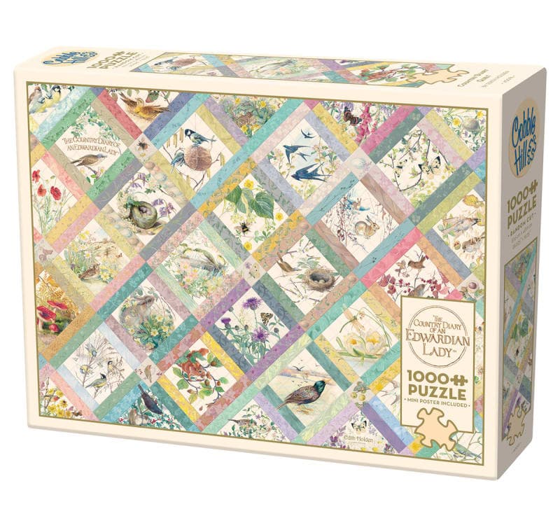 Cobble Hill Country Diary Quilt Puzzle (1000