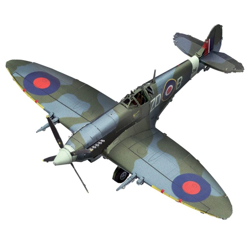 Supermarine Spitfire Plane - Color (Metal Earth