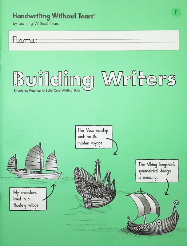 Handwriting Without Tears Building Writers