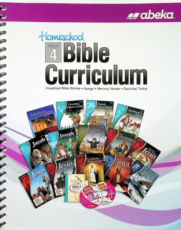 Abeka Homeschool Grade 4 Bible Curriculum