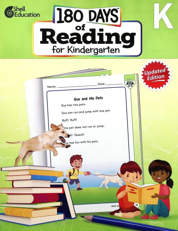 180 Days of Reading for Kindergarten (2nd Edition)