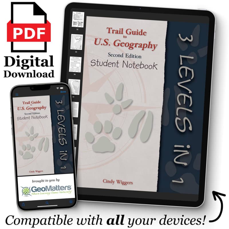 Trail Guide to U.S. Geography: Student Notebook