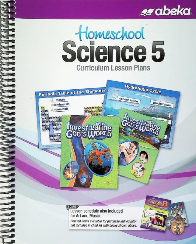Abeka Science 5 Homeschool Curriculum Lesson