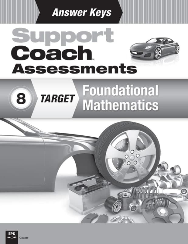 Support Coach Foundational Math Answer Key -
