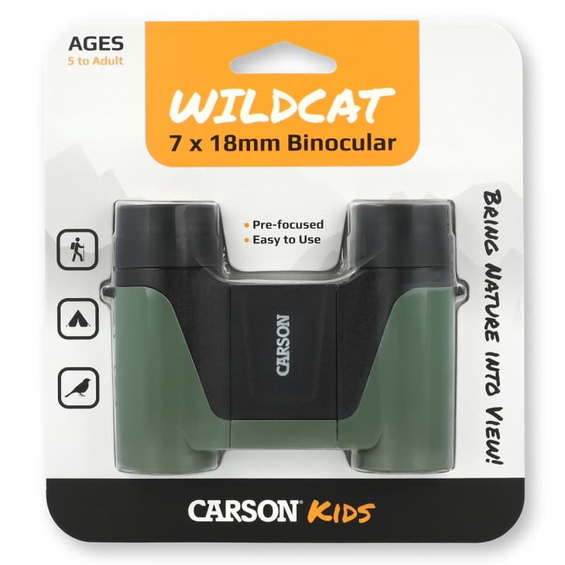 Carson Kids Wildcat 7 x 18 mm Focus-Free