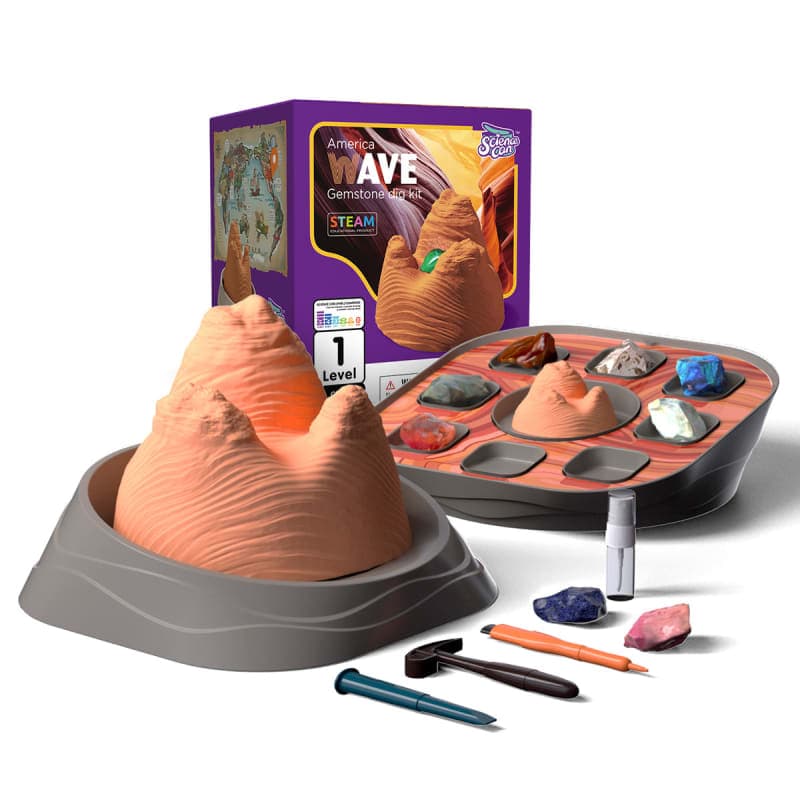 America Wave Gemstone Dig Kit