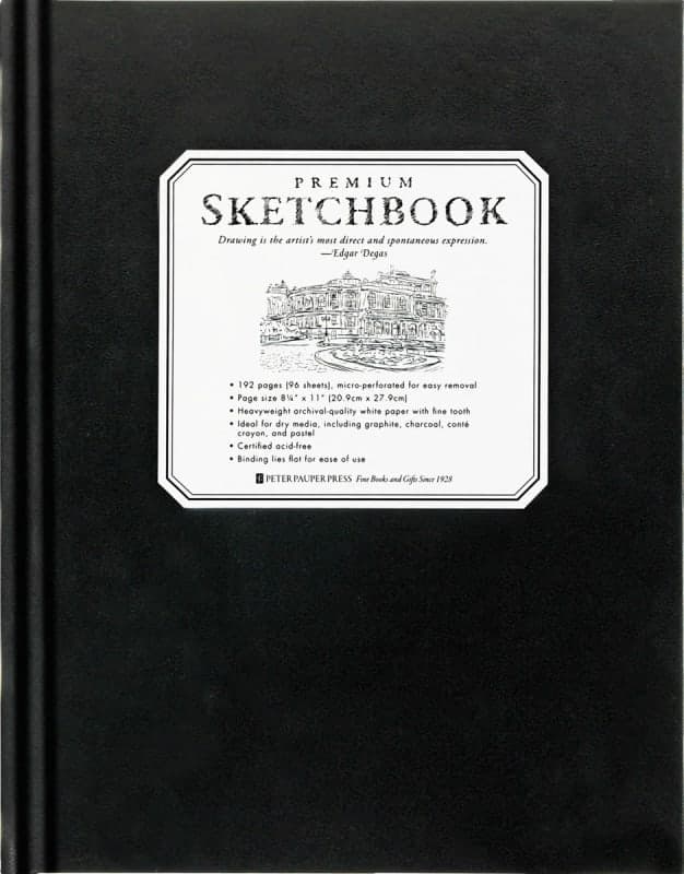 Large Premium Sketchbook
