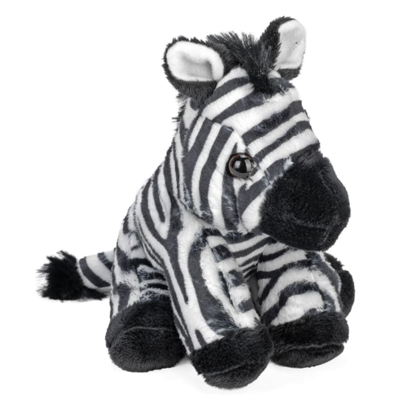 Pocketkins-Eco Zebra 5" Plush