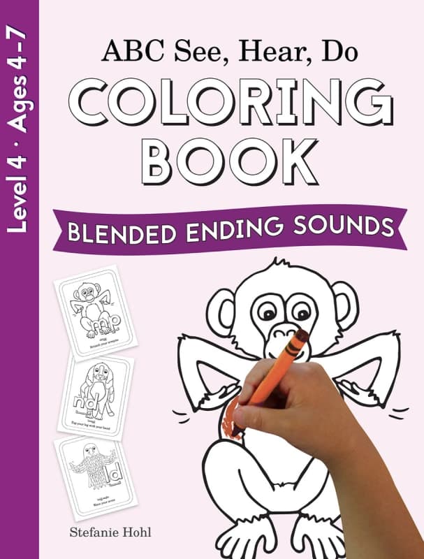 ABC See, Hear, Do: Level 4 - Coloring Book