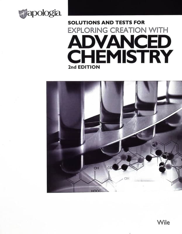 Advanced Chemistry in Creation Solution Manual